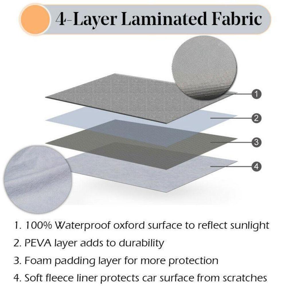 4 Εποχών Μεγάλο Προστατευτικό Κάλυμμα Παρμπρίζ & Καθρεπτών Ηλιοπροστασία & Χιονιού Αντιπαγωτικό με Αντανακλαστικές Ταινίες PEVA 2,34x1,58m 4 Εποχών Μεγάλο Προστατευτικό Κάλυμμα Παρμπρίζ & Καθρεπτών Ηλιοπροστασία & Χιονιού Αντιπαγωτικό με Αντανακλαστικές Ταινίες PEVA 2,34x1,58m