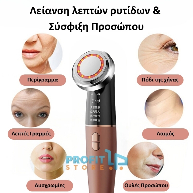 4 σε 1 Επαναφορτιζόμενη Συσκευή Περιποίησης Προσώπου 4 σε 1 Επαναφορτιζόμενη Συσκευή Περιποίησης Προσώπου