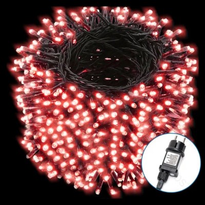 50m Αδιάβροχα IP44 Χριστουγεννιάτικα Λαμπάκια Ρεύματος με Ροζ Φωτισμό και 8 Προγράμματα Λειτουργίας - AIGOSTAR 50m Αδιάβροχα IP44 Χριστουγεννιάτικα Λαμπάκια Ρεύματος με Ροζ Φωτισμό και 8 Προγράμματα Λειτουργίας - AIGOSTAR