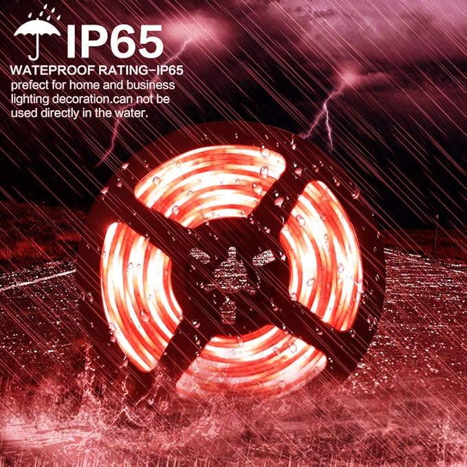 50m Φωτοταινία LED 2835 με Κόκκινο Φωτισμό - Αδιάβροχη - Aigostar 50m Φωτοταινία LED 2835 με Κόκκινο Φωτισμό - Αδιάβροχη - Aigostar