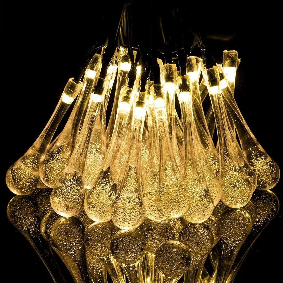 5m Χριστουγεννιάτικη Γιρλάντα με 50 LED Σταλακτίτες Θερμού Λευκού Φωτισμού - Εσωτερικού & Εξωτερικού Χώρου - AIGOSTAR 5m Χριστουγεννιάτικη Γιρλάντα με 50 LED Σταλακτίτες Θερμού Λευκού Φωτισμού - Εσωτερικού & Εξωτερικού Χώρου - AIGOSTAR