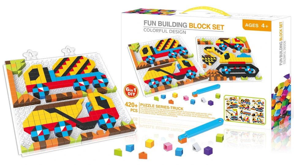 6 σε 1 3D Παζλ DIY Engineering 420 Κομμάτια 4+ ετών 6 σε 1 3D Παζλ DIY Engineering 420 Κομμάτια 4+ ετών