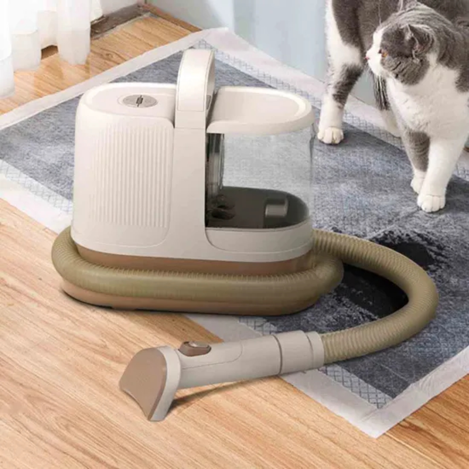 6-σε-1 Ολοκληρωμένο Σύστημα Περιποίησης Κατοικιδίων με Ενσωματωμένη Ηλεκτρική Σκούπα -Professional Pet Grooming & Vacuum Cleaner 6-σε-1 Ολοκληρωμένο Σύστημα Περιποίησης Κατοικιδίων με Ενσωματωμένη Ηλεκτρική Σκούπα -Professional Pet Grooming & Vacuum Cleaner