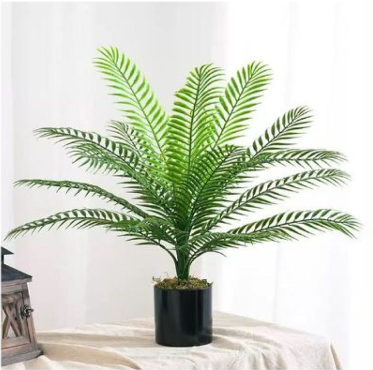 80cm Τεχνητό Διακοσμητικό Φυτό Φοίνικας σε Γλάστρα 80cm Τεχνητό Διακοσμητικό Φυτό Φοίνικας σε Γλάστρα