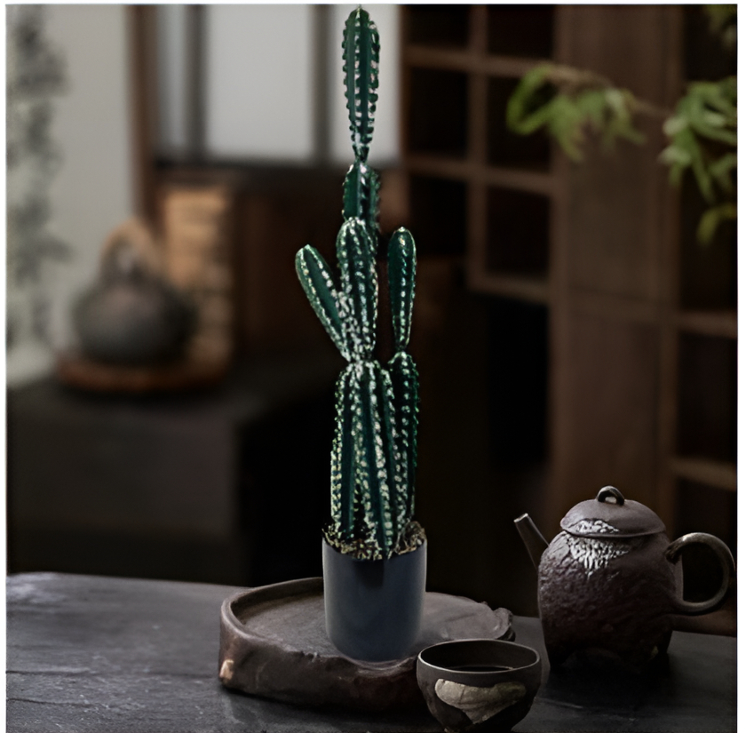 90cm Τεχνητό Διακοσμητικό Φυτό Κάκτος σε Γλάστρα 90cm Τεχνητό Διακοσμητικό Φυτό Κάκτος σε Γλάστρα