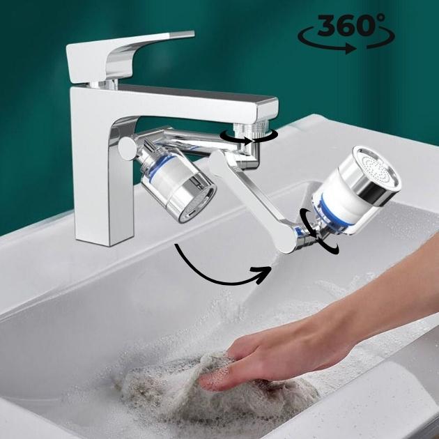 Βραχίονας για Επέκταση Βρύσης με Φίλτρο - Τριπλά Περιστρεφόμενος 360° Βραχίονας για Επέκταση Βρύσης με Φίλτρο - Τριπλά Περιστρεφόμενος 360°