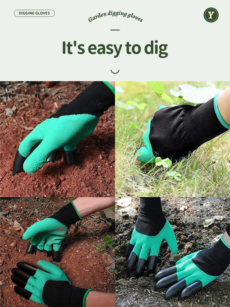 Αδιάβροχα Ανθεκτικά Έξυπνα Γάντια Κήπου με Νύχια για Σκάψιμο - Garden Genie Gloves Αδιάβροχα Ανθεκτικά Έξυπνα Γάντια Κήπου με Νύχια για Σκάψιμο - Garden Genie Gloves