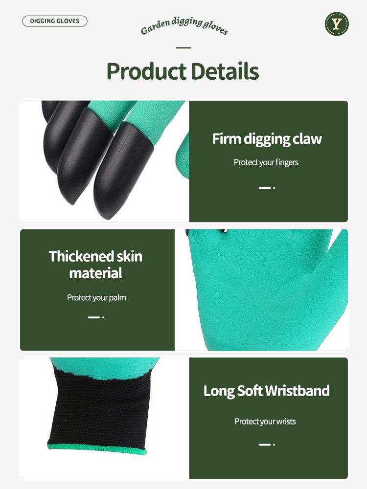 Αδιάβροχα Ανθεκτικά Έξυπνα Γάντια Κήπου με Νύχια για Σκάψιμο - Garden Genie Gloves Αδιάβροχα Ανθεκτικά Έξυπνα Γάντια Κήπου με Νύχια για Σκάψιμο - Garden Genie Gloves