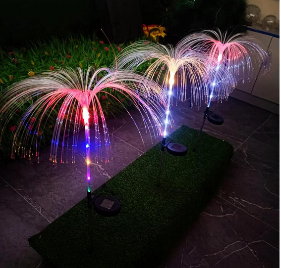 Αδιάβροχα Ηλιακά Φωτιστικά Κήπου σε Σχήμα Συντριβάνι με Πάνελ-Πολύχρωμα 2 Τεμάχια Αδιάβροχα Ηλιακά Φωτιστικά Κήπου σε Σχήμα Συντριβάνι με Πάνελ-Πολύχρωμα 2 Τεμάχια