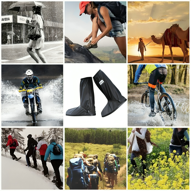 Αδιάβροχες Γκέτες Μηχανής με Αντιολισθητική Σόλα - Προστασία από Νερό, Λάσπη, Χώμα - XL XXL Αδιάβροχες Γκέτες Μηχανής με Αντιολισθητική Σόλα - Προστασία από Νερό, Λάσπη, Χώμα - XL XXL