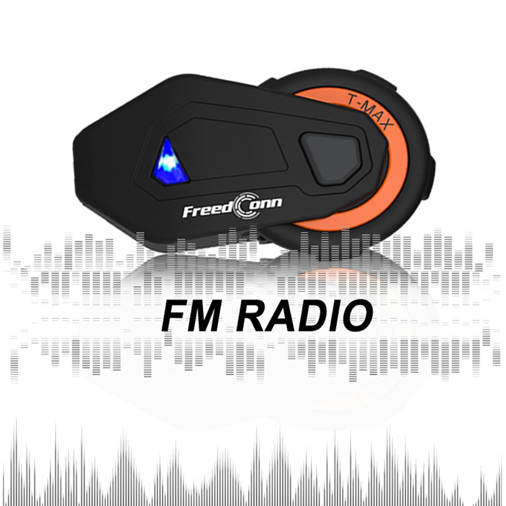 Αδιάβροχη Ασύρματη Ενδοεπικοινωνία Bluetooth Κράνους Μηχανής Freedcon T-Max Interphone FM Radio Αναβάτη Μοτοσυκλέτας με Εμβέλεια 1χλμ Αδιάβροχη Ασύρματη Ενδοεπικοινωνία Bluetooth Κράνους Μηχανής Freedcon T-Max Interphone FM Radio Αναβάτη Μοτοσυκλέτας με Εμβέλεια 1χλμ