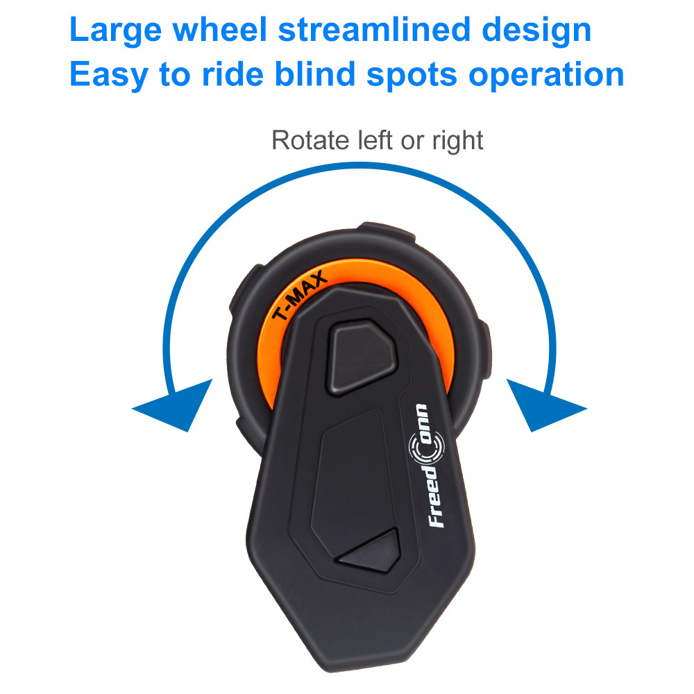 Αδιάβροχη Ασύρματη Ενδοεπικοινωνία Bluetooth Κράνους Μηχανής Freedcon T-Max Interphone FM Radio Αναβάτη Μοτοσυκλέτας με Εμβέλεια 1χλμ Αδιάβροχη Ασύρματη Ενδοεπικοινωνία Bluetooth Κράνους Μηχανής Freedcon T-Max Interphone FM Radio Αναβάτη Μοτοσυκλέτας με Εμβέλεια 1χλμ