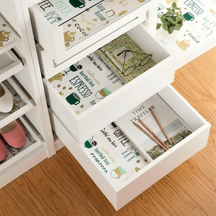 Αδιάβροχη Αυτοκόλλητη Ταπετσαρία Τοίχου - Café - Ρολό 200 x 45cm Αδιάβροχη Αυτοκόλλητη Ταπετσαρία Τοίχου - Café - Ρολό 200 x 45cm