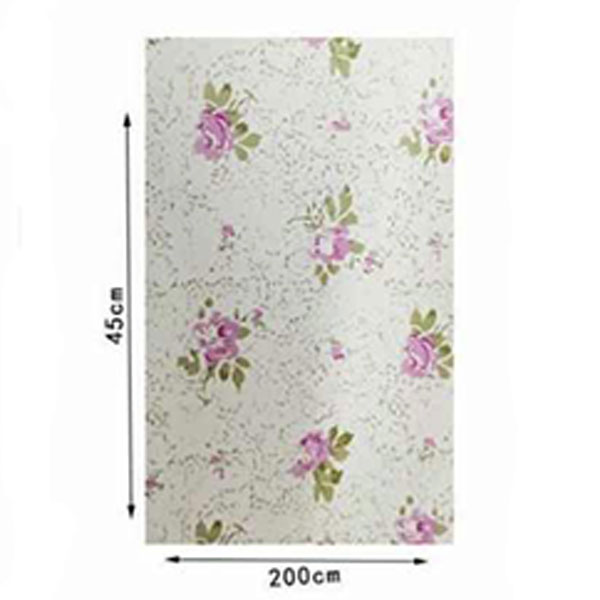 Αδιάβροχη Αυτοκόλλητη Ταπετσαρία Τοίχου - Μωβ Λουλούδια - Ρολό 200 x 45cm Αδιάβροχη Αυτοκόλλητη Ταπετσαρία Τοίχου - Μωβ Λουλούδια - Ρολό 200 x 45cm