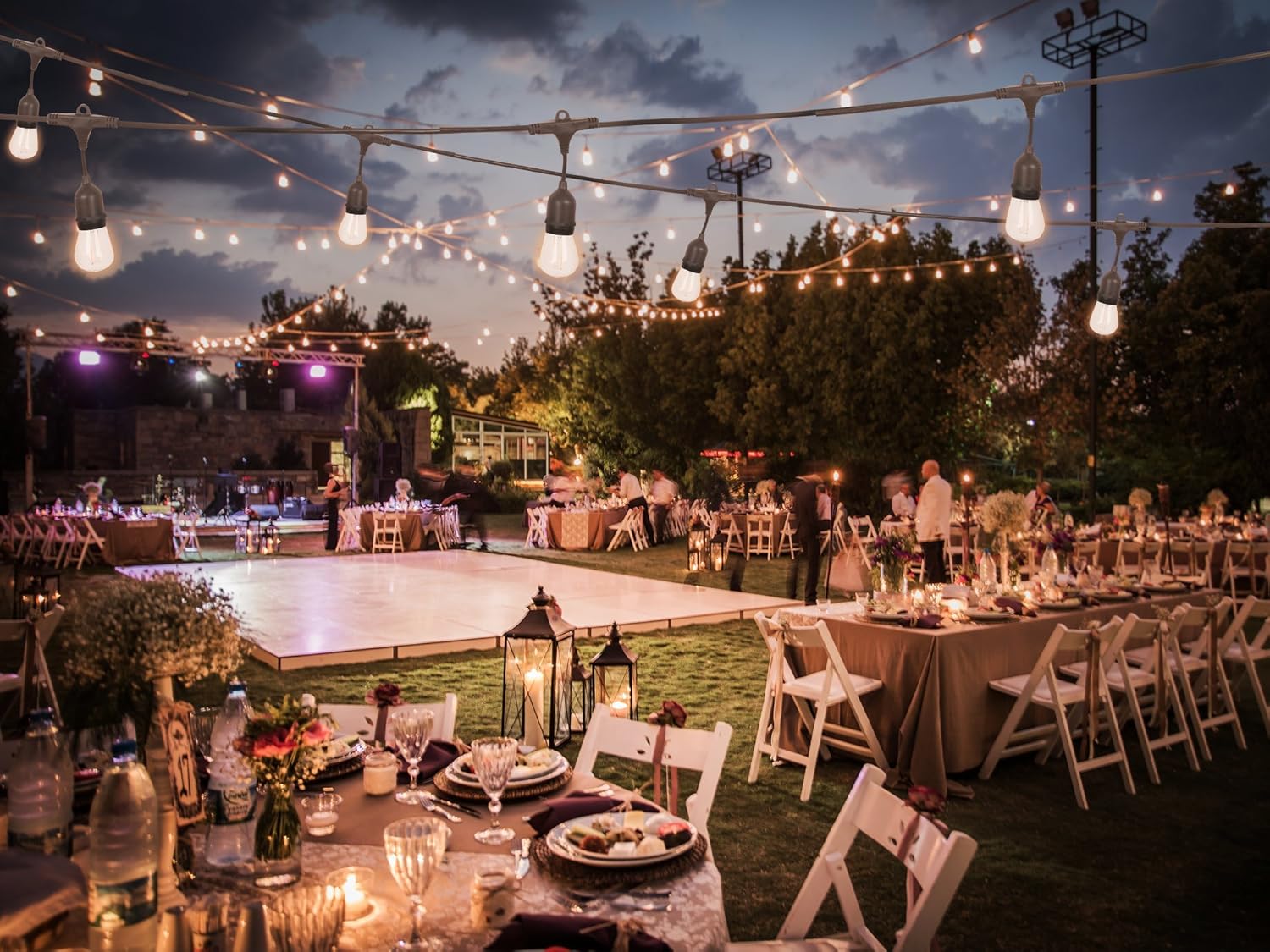 Αδιάβροχη Γιρλάντα 10 Μέτρα με 20 Διάφανες Διακοσμητικές Λάμπες LED Θερμού Λευκού Φωτισμού - Aerbes Αδιάβροχη Γιρλάντα 10 Μέτρα με 20 Διάφανες Διακοσμητικές Λάμπες LED Θερμού Λευκού Φωτισμού - Aerbes