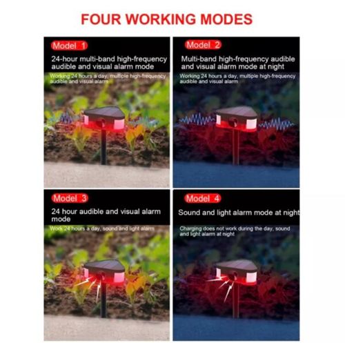 Αδιάβροχη Ηλιακή Σειρήνα Andowl Υπέρηχων Απωθητής Ζώων για Τρωκτικά με Αισθητήρα Κίνησης Φωτισμό & Aσύρματο Tηλεχειριστήριο Αδιάβροχη Ηλιακή Σειρήνα Andowl Υπέρηχων Απωθητής Ζώων για Τρωκτικά με Αισθητήρα Κίνησης Φωτισμό & Aσύρματο Tηλεχειριστήριο