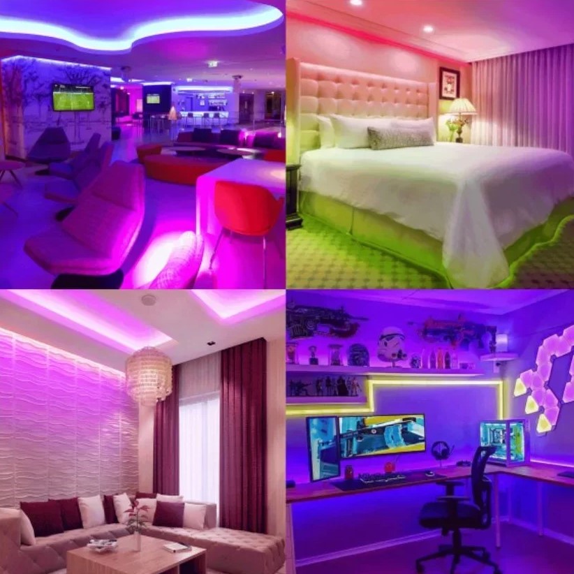 Αδιάβροχη Ηλιακή Ταινία LED 5m - 50W με Πολύχρωμο RGB Φωτισμό και Τηλεχειριστήριο - Aigostar Αδιάβροχη Ηλιακή Ταινία LED 5m - 50W με Πολύχρωμο RGB Φωτισμό και Τηλεχειριστήριο - Aigostar