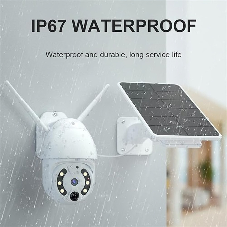 Αδιάβροχη IP Κάμερα Παρακολούθησης Wi-Fi με Ηλιακό Πάνελ & Φακό 2.8 mm - 1080p Full HD - Real Safe Αδιάβροχη IP Κάμερα Παρακολούθησης Wi-Fi με Ηλιακό Πάνελ & Φακό 2.8 mm - 1080p Full HD - Real Safe