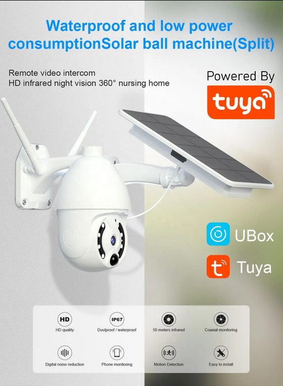 Αδιάβροχη IP Κάμερα Παρακολούθησης Wi-Fi με Ηλιακό Πάνελ & Φακό 2.8 mm - 1080p Full HD - Real Safe Αδιάβροχη IP Κάμερα Παρακολούθησης Wi-Fi με Ηλιακό Πάνελ & Φακό 2.8 mm - 1080p Full HD - Real Safe