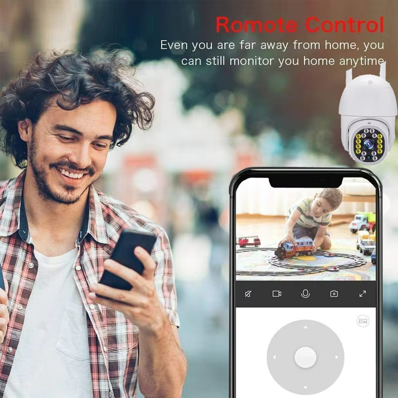 Αδιάβροχη IP Wi-Fi Κάμερα Παρακολούθησης 1080p με Ανίχνευση Κίνησης Αδιάβροχη IP Wi-Fi Κάμερα Παρακολούθησης 1080p με Ανίχνευση Κίνησης