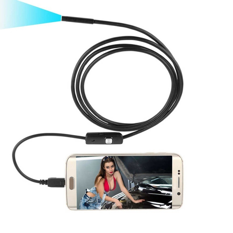 Αδιάβροχη LED Ενδοσκοπική Κάμερα 2MP για Κινητό USB MicroUSB OTG με Ανάλυση 640x480p & Καλώδιο 10m Αδιάβροχη LED Ενδοσκοπική Κάμερα 2MP για Κινητό USB MicroUSB OTG με Ανάλυση 640x480p & Καλώδιο 10m
