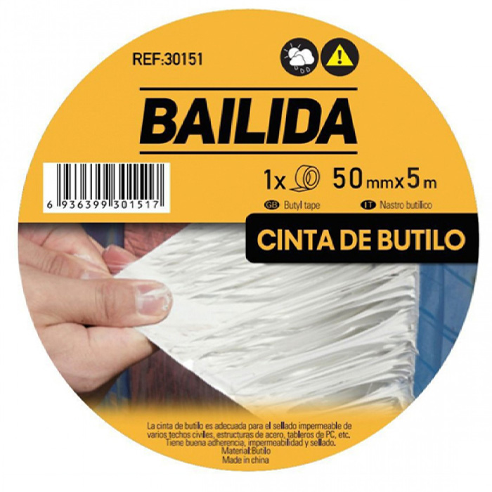 Αδιάβροχη Μεταλλική Μονωτική Ταινία με Βουτυλικό Καουτσούκ και Αντιδιαβρωτική Δράση για Αντιμετώπιση Υγρασίας και Διαρροών 5cm x 5m Αδιάβροχη Μεταλλική Μονωτική Ταινία με Βουτυλικό Καουτσούκ και Αντιδιαβρωτική Δράση για Αντιμετώπιση Υγρασίας και Διαρροών 5cm x 5m