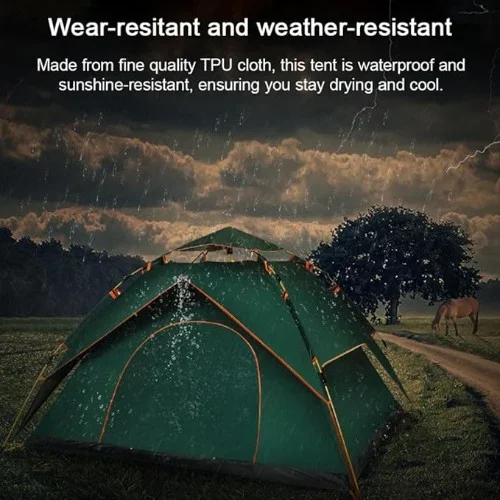 Αυτόματη Σκηνή Camping για 3 Άτομα 200x220x140εκ. Μπλε Αυτόματη Σκηνή Camping για 3 Άτομα 200x220x140εκ. Μπλε