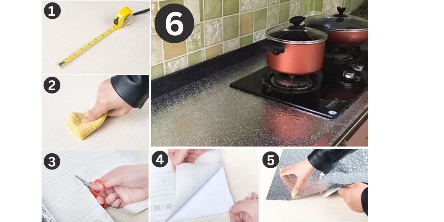 Αδιάβροχη Προστατευτική Μεμβράνη Πολλαπλών Χρήσεων AluFoil, για την Κουζίνα Αδιάβροχη Προστατευτική Μεμβράνη Πολλαπλών Χρήσεων AluFoil, για την Κουζίνα