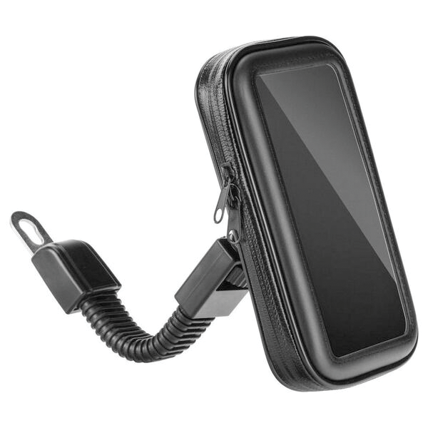 Αδιάβροχη Βάση - Θήκη Μηχανής Κινητού για Καθρέφτη Μαύρη Αδιάβροχη Βάση - Θήκη Μηχανής Κινητού για Καθρέφτη Μαύρη