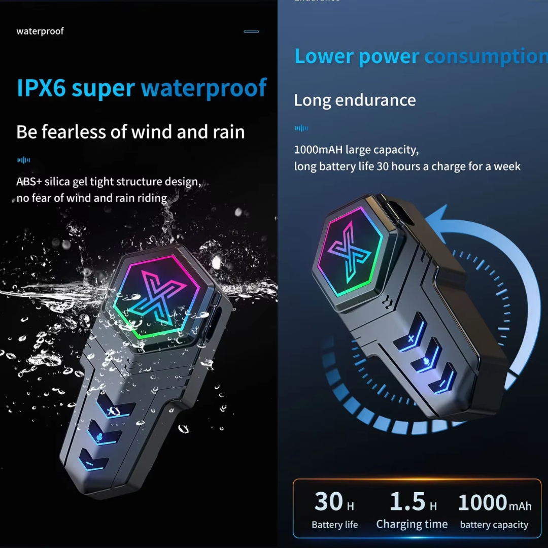 Αδιάβροχο Ακουστικό - Ενδοεπικοινωνία Κράνους Bluetooth, Noise-Cancelation και Υποστήριξη Κλήσεων Αδιάβροχο Ακουστικό - Ενδοεπικοινωνία Κράνους Bluetooth, Noise-Cancelation και Υποστήριξη Κλήσεων