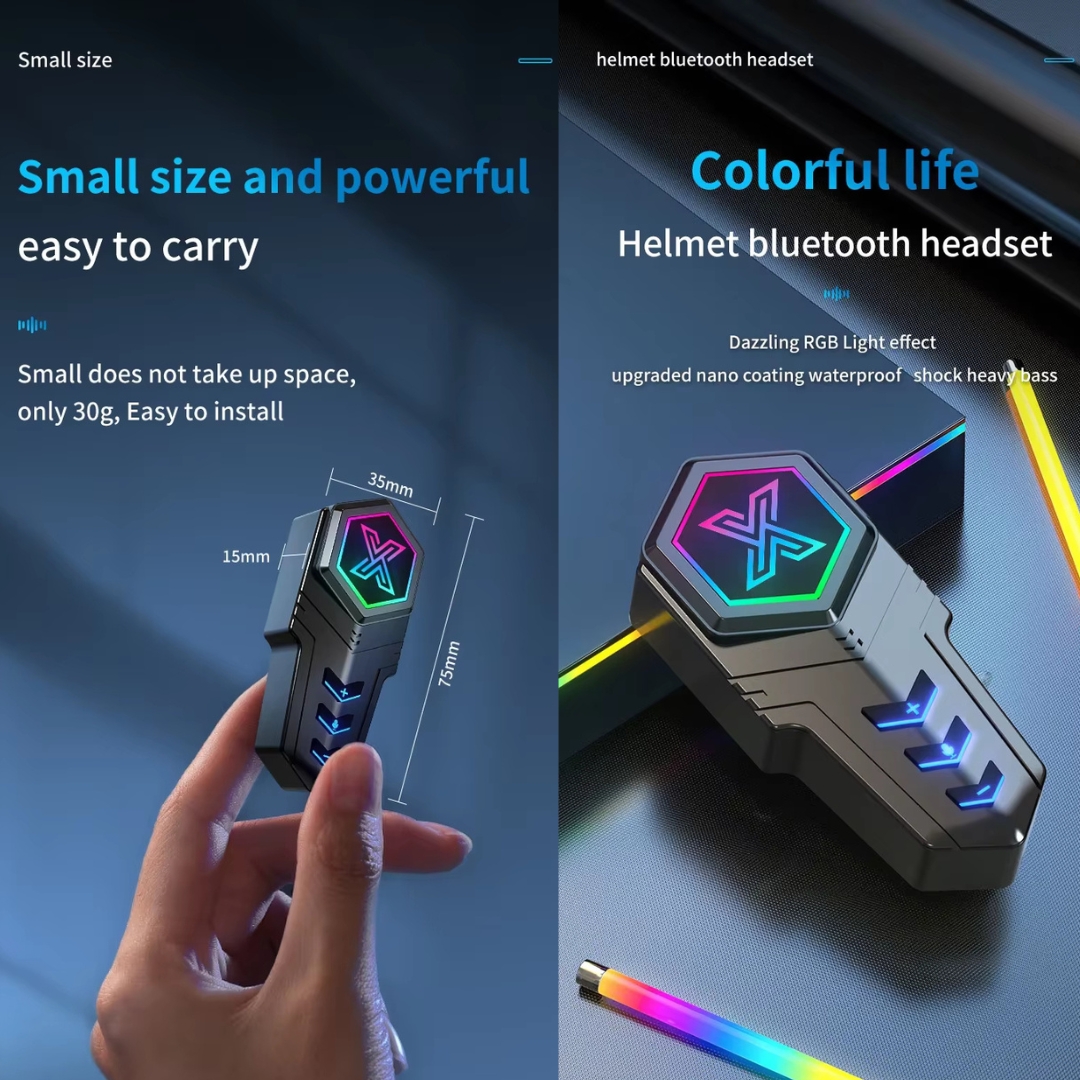 Αδιάβροχο Ακουστικό - Ενδοεπικοινωνία Κράνους Bluetooth, Noise-Cancelation και Υποστήριξη Κλήσεων Αδιάβροχο Ακουστικό - Ενδοεπικοινωνία Κράνους Bluetooth, Noise-Cancelation και Υποστήριξη Κλήσεων