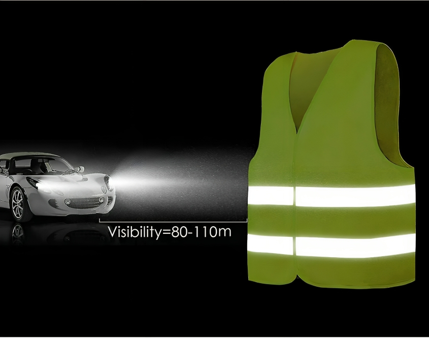 Αδιάβροχο Ανακλαστικό Φωσφοριζέ Γιλέκο Ασφαλείας - Πράσινο Αδιάβροχο Ανακλαστικό Φωσφοριζέ Γιλέκο Ασφαλείας - Πράσινο