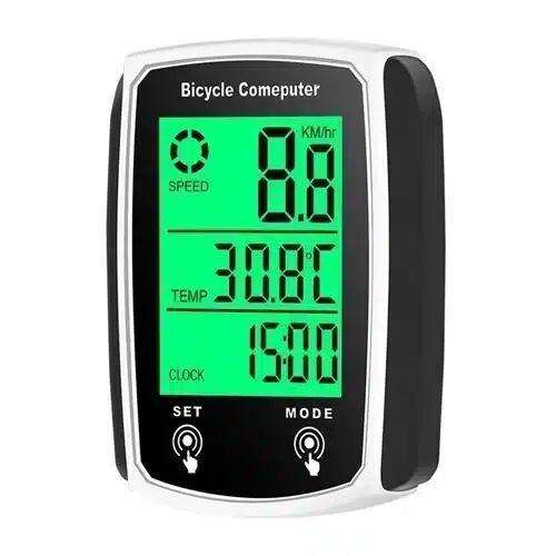 Αδιάβροχο Ασύρματο Κοντέρ Ποδηλάτου 668 σε Μαύρο Αδιάβροχο Ασύρματο Κοντέρ Ποδηλάτου 668 σε Μαύρο