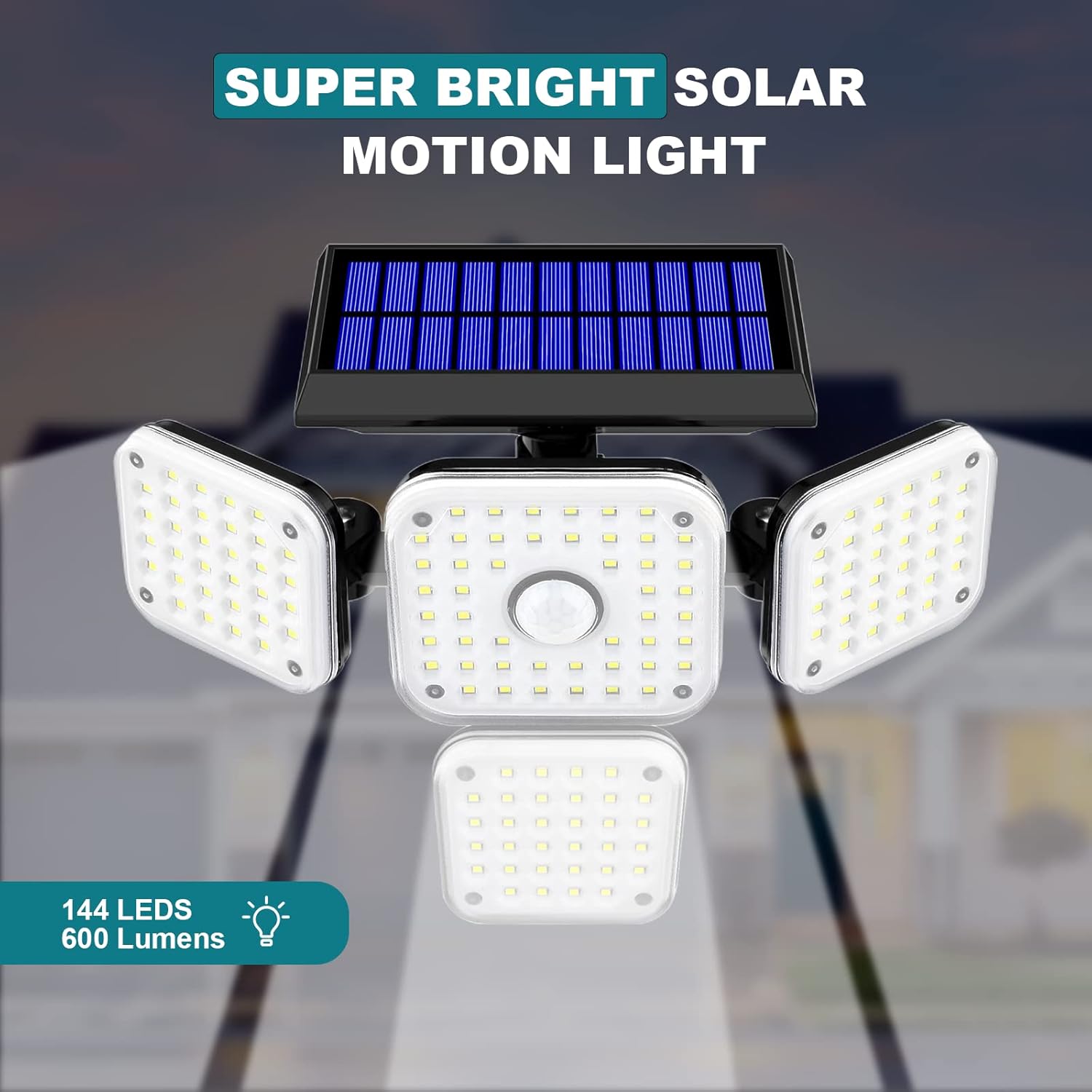 Αδιάβροχο Επιτοίχιο Ηλιακό Φωτιστικό 144 LED με Αισθητήρα Κίνησης & Τηλεχειριστήριο - Andowl Αδιάβροχο Επιτοίχιο Ηλιακό Φωτιστικό 144 LED με Αισθητήρα Κίνησης & Τηλεχειριστήριο - Andowl