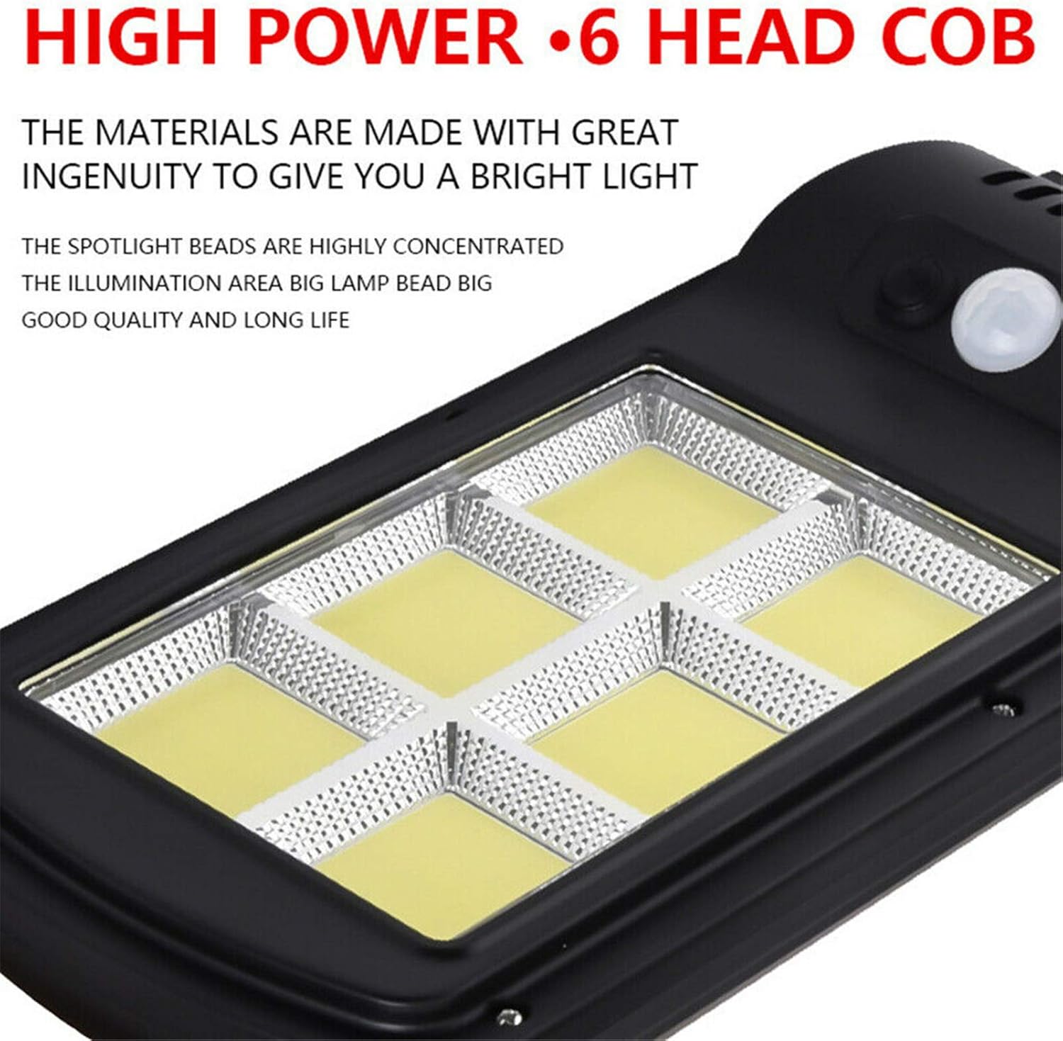 Αδιάβροχο Ηλιακό Φωτιστικό Δρόμου 5200K με Αισθητήρα Κίνησης και Τηλεχειριστήριο Αδιάβροχο Ηλιακό Φωτιστικό Δρόμου 5200K με Αισθητήρα Κίνησης και Τηλεχειριστήριο