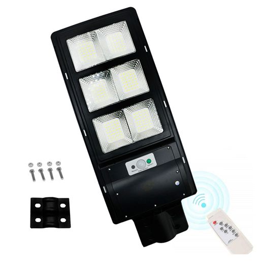 Αδιάβροχο Ηλιακό Φωτιστικό Δρόμου LED 300W 210 SMD Αισθητήρα Κίνησης και Τηλεχειριστήριο Jortan Αδιάβροχο Ηλιακό Φωτιστικό Δρόμου LED 300W 210 SMD Αισθητήρα Κίνησης και Τηλεχειριστήριο Jortan