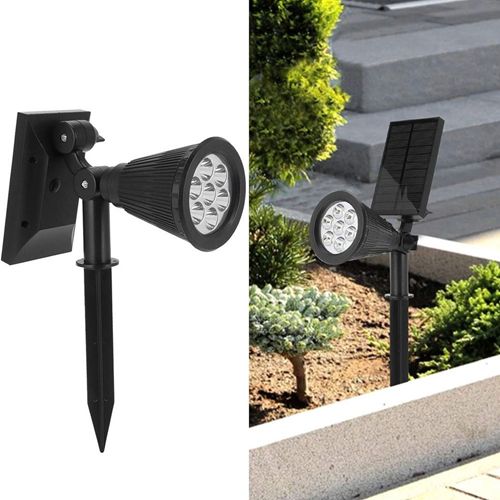 Αδιάβροχο Ηλιακό Φωτιστικό Εξωτερικού Χώρου Προβολέας Κήπου με 7 LED SMD Καρφωτό και Επιτοίχιο Αδιάβροχο Ηλιακό Φωτιστικό Εξωτερικού Χώρου Προβολέας Κήπου με 7 LED SMD Καρφωτό και Επιτοίχιο