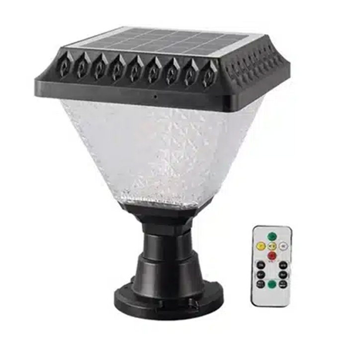 Αδιάβροχο Ηλιακό Φωτιστικό Κήπου LED RGB 100W Aerbes Μαύρο με Τηλεχειρηστήριο Αδιάβροχο Ηλιακό Φωτιστικό Κήπου LED RGB 100W Aerbes Μαύρο με Τηλεχειρηστήριο