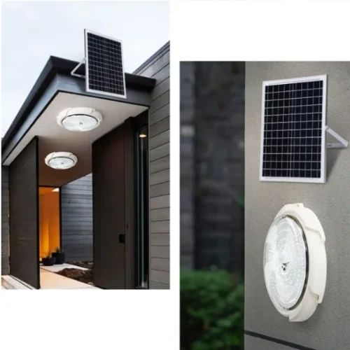 Αδιάβροχο Ηλιακό Φωτιστικό Οροφής 350W LED με Timer & Χειριστήριο - Solar LED Lamp Άσπρο Αδιάβροχο Ηλιακό Φωτιστικό Οροφής 350W LED με Timer & Χειριστήριο - Solar LED Lamp Άσπρο