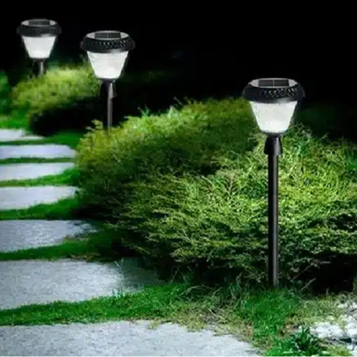 Αδιάβροχο Ηλιακό Καρφωτό Φωτιστικό Κήπου LED 100W Aerbes Μαύρο Αδιάβροχο Ηλιακό Καρφωτό Φωτιστικό Κήπου LED 100W Aerbes Μαύρο