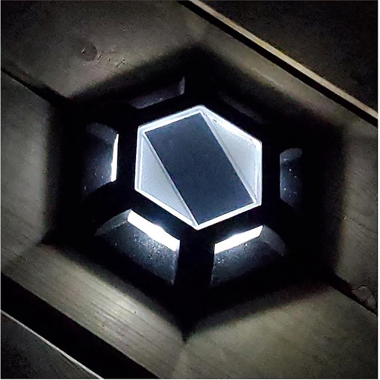 Αδιάβροχο IP65 Πλαστικό Ηλιακό LED Φωτιστικό Δαπέδου με Αισθητήρα Φωτός σε Ψυχρό Λευκό Φωτισμό 6000Κ Αδιάβροχο IP65 Πλαστικό Ηλιακό LED Φωτιστικό Δαπέδου με Αισθητήρα Φωτός σε Ψυχρό Λευκό Φωτισμό 6000Κ