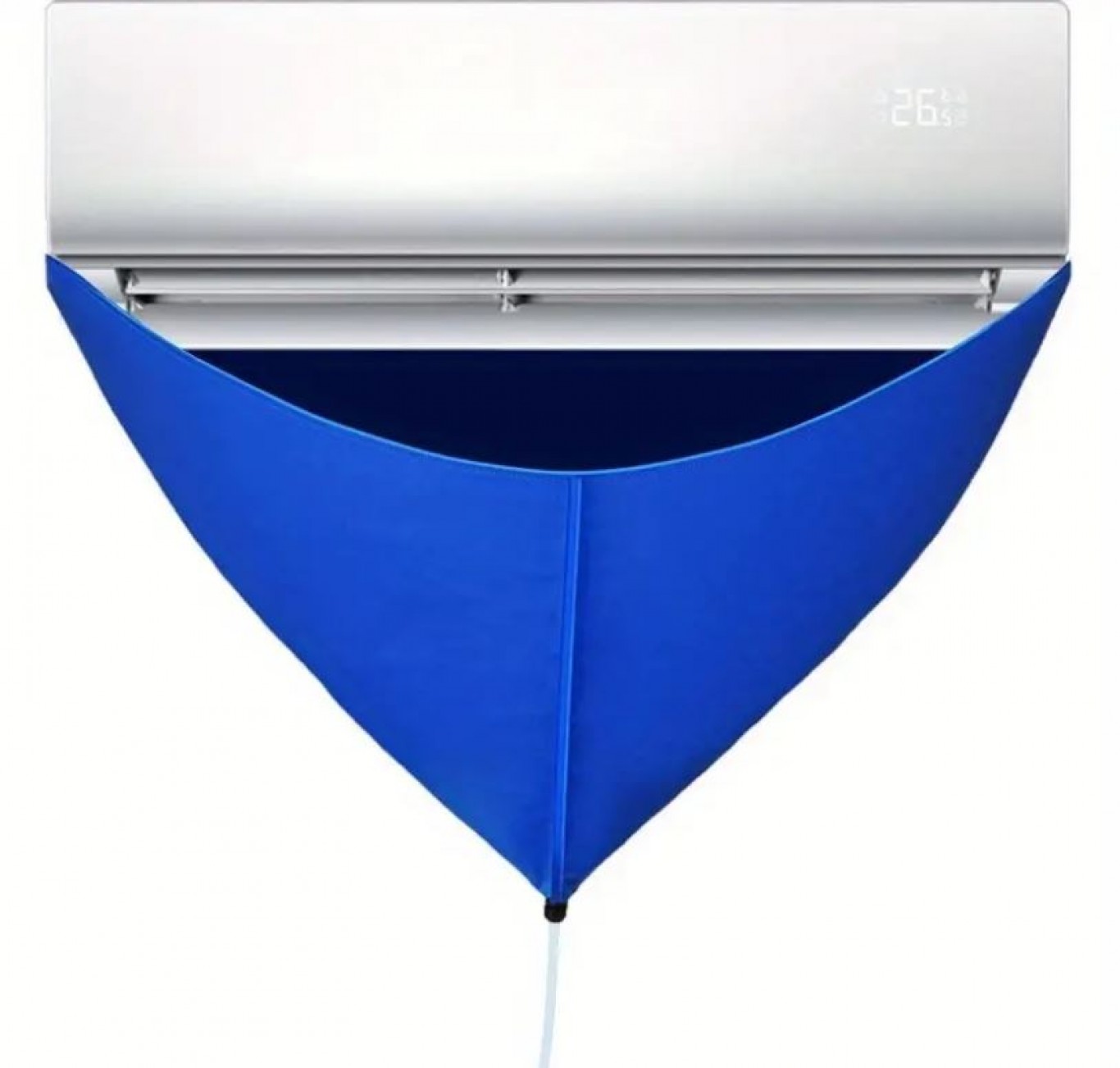 Αδιάβροχο Κάλυμμα Αποστράγγισης Νερού με Σωλήνα για Συντήρηση Μικρών Split Κλιματιστικών Μπλε Αδιάβροχο Κάλυμμα Αποστράγγισης Νερού με Σωλήνα για Συντήρηση Μικρών Split Κλιματιστικών Μπλε