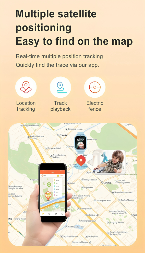 Αδιάβροχο Παιδικό Smartwatch 4G με Εντοπισμό GPS LBS και Βιντεοκλήσεις - Awei Αδιάβροχο Παιδικό Smartwatch 4G με Εντοπισμό GPS LBS και Βιντεοκλήσεις - Awei