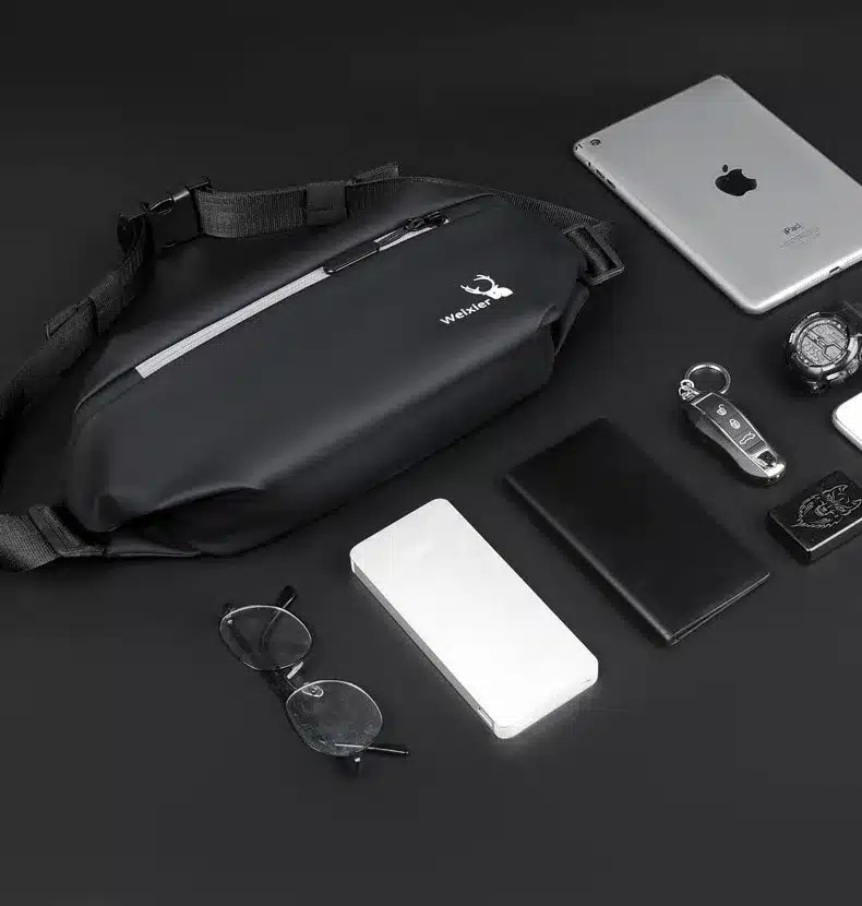 Αδιάβροχο Τσαντάκι Ώμου – Χιαστί σε Γκρι Χρώμα Unisex 25x14x6cm WEIXER Αδιάβροχο Τσαντάκι Ώμου – Χιαστί σε Γκρι Χρώμα Unisex 25x14x6cm WEIXER