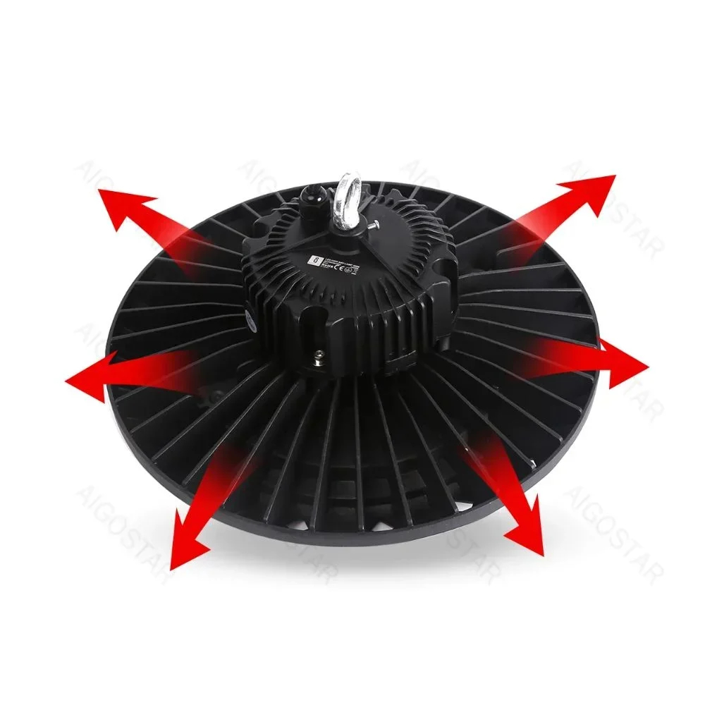 Αδιάβροχο UFO-High Bay Φωτιστικό SMD LED Καμπάνα 230V 26000lm - Ψυχρού Λευκού Φωτισμού - Aigostar Αδιάβροχο UFO-High Bay Φωτιστικό SMD LED Καμπάνα 230V 26000lm - Ψυχρού Λευκού Φωτισμού - Aigostar