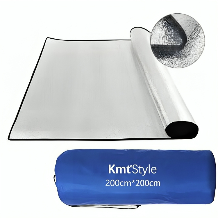 Αδιάβροχο Υπόστρωμα Αλουμινίου 200x200cm με Θήκη Μεταφοράς – Ιδανικό για Πικνίκ, Κάμπινγκ & Παραλία Αδιάβροχο Υπόστρωμα Αλουμινίου 200x200cm με Θήκη Μεταφοράς – Ιδανικό για Πικνίκ, Κάμπινγκ & Παραλία
