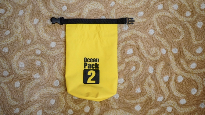 Αδιάβροχος Αεροστεγής Σάκος , Τσάντα 2L με Λουρί Ώμου που Επιπλέει στο Νερό Ocean Pack Αδιάβροχος Αεροστεγής Σάκος , Τσάντα 2L με Λουρί Ώμου που Επιπλέει στο Νερό Ocean Pack