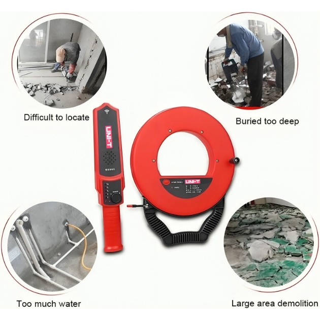 Αδιάβροχος Ανιχνευτής Μπλοκαρίσματος - Aπόφραξης Σωλήνων από Ατσάλι, Σίδηρο και Πλαστικό Αδιάβροχος Ανιχνευτής Μπλοκαρίσματος - Aπόφραξης Σωλήνων από Ατσάλι, Σίδηρο και Πλαστικό