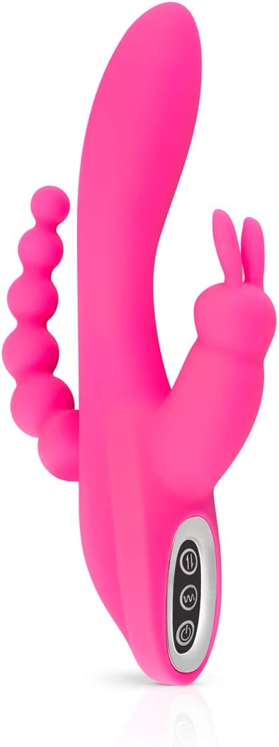 Αδιάβροχος Επαναφορτιζόμενος Ισχυρός Δονητής Rabbit 3 σε 1 με 2 Μοτέρ & 21 Διαφορετικούς Συνδιασμούς Δόνησης Ρόζ Αδιάβροχος Επαναφορτιζόμενος Ισχυρός Δονητής Rabbit 3 σε 1 με 2 Μοτέρ & 21 Διαφορετικούς Συνδιασμούς Δόνησης Ρόζ