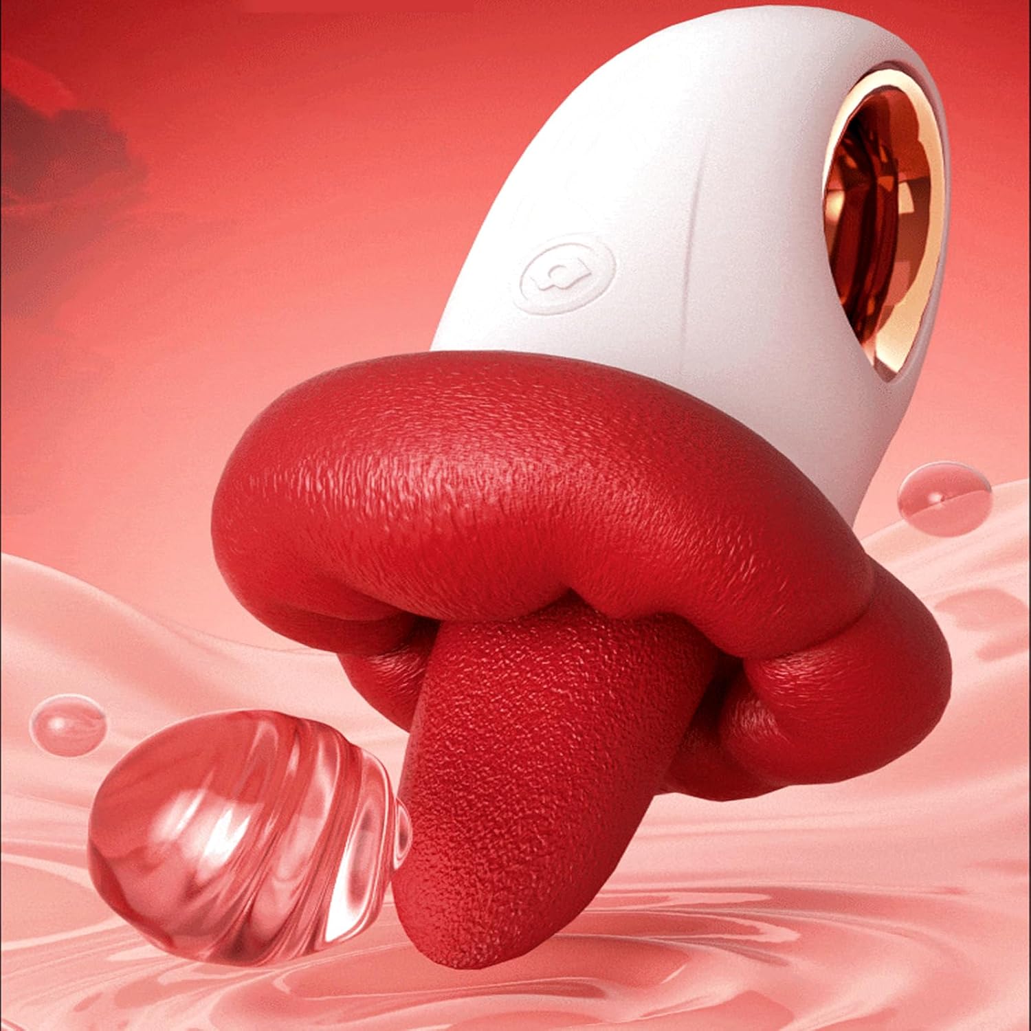 Αδιάβροχος Επαναφορτιζόμενος Κλειτοριδικός και Πρωκτικός Δονητής Γλώσσα με 10 Επιλογές Δόνησης Αδιάβροχος Επαναφορτιζόμενος Κλειτοριδικός και Πρωκτικός Δονητής Γλώσσα με 10 Επιλογές Δόνησης